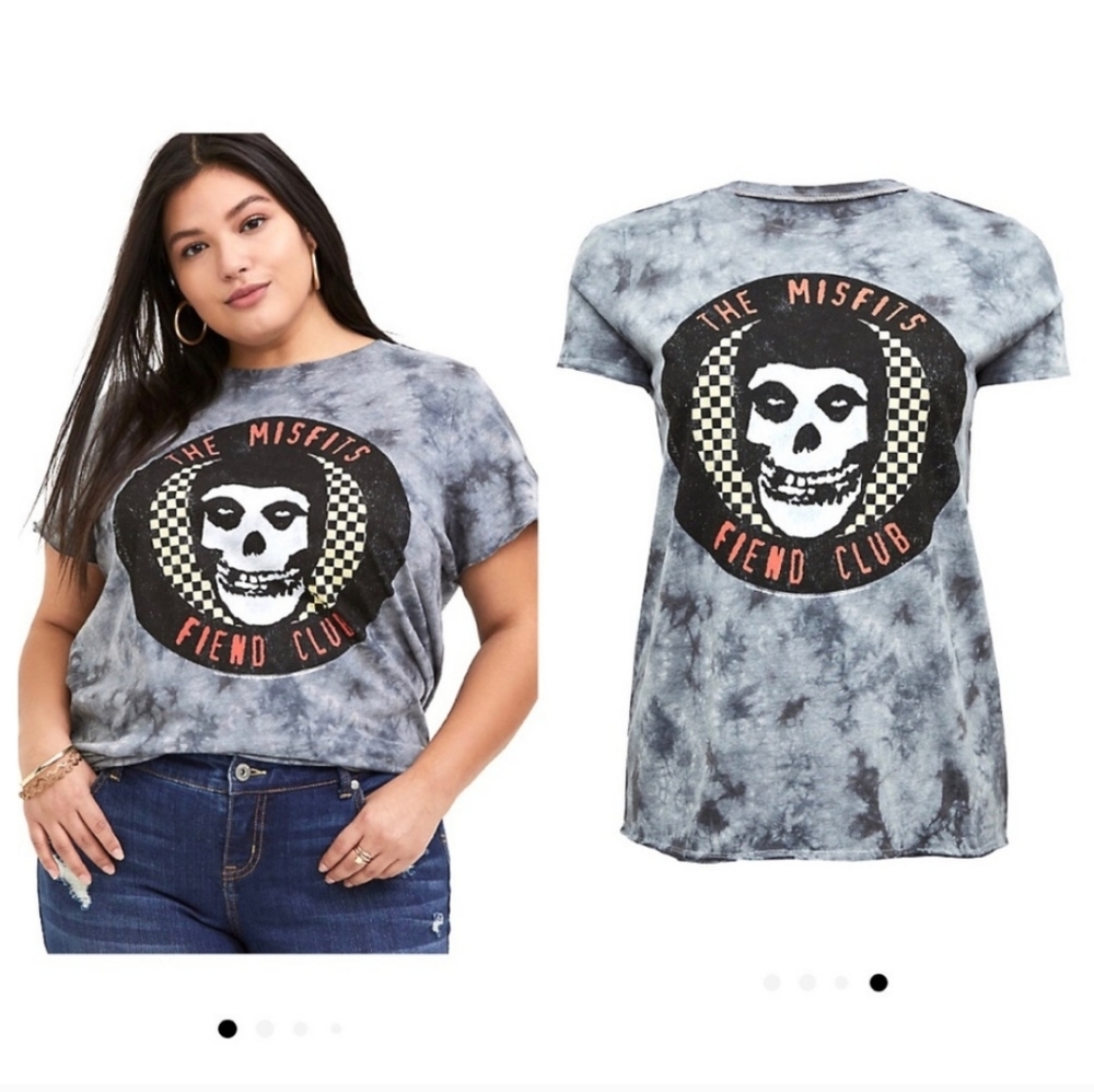 ISO Torrid Misfits Tie Dye Band Shirt